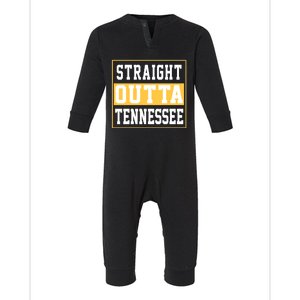 Straight Outta Tennessee Infant Fleece One Piece