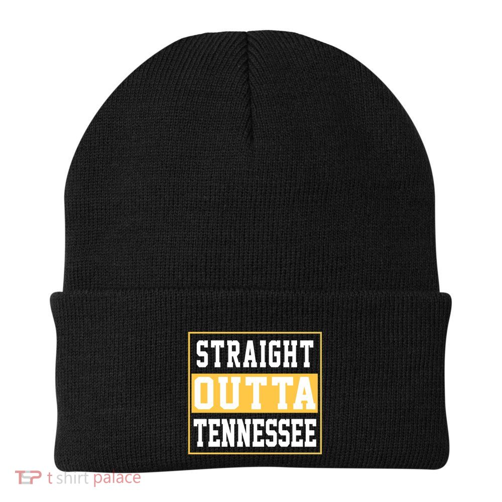 Straight Outta Tennessee Knit Cap Winter Beanie