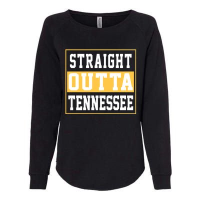 Straight Outta Tennessee Womens California Wash Sweatshirt