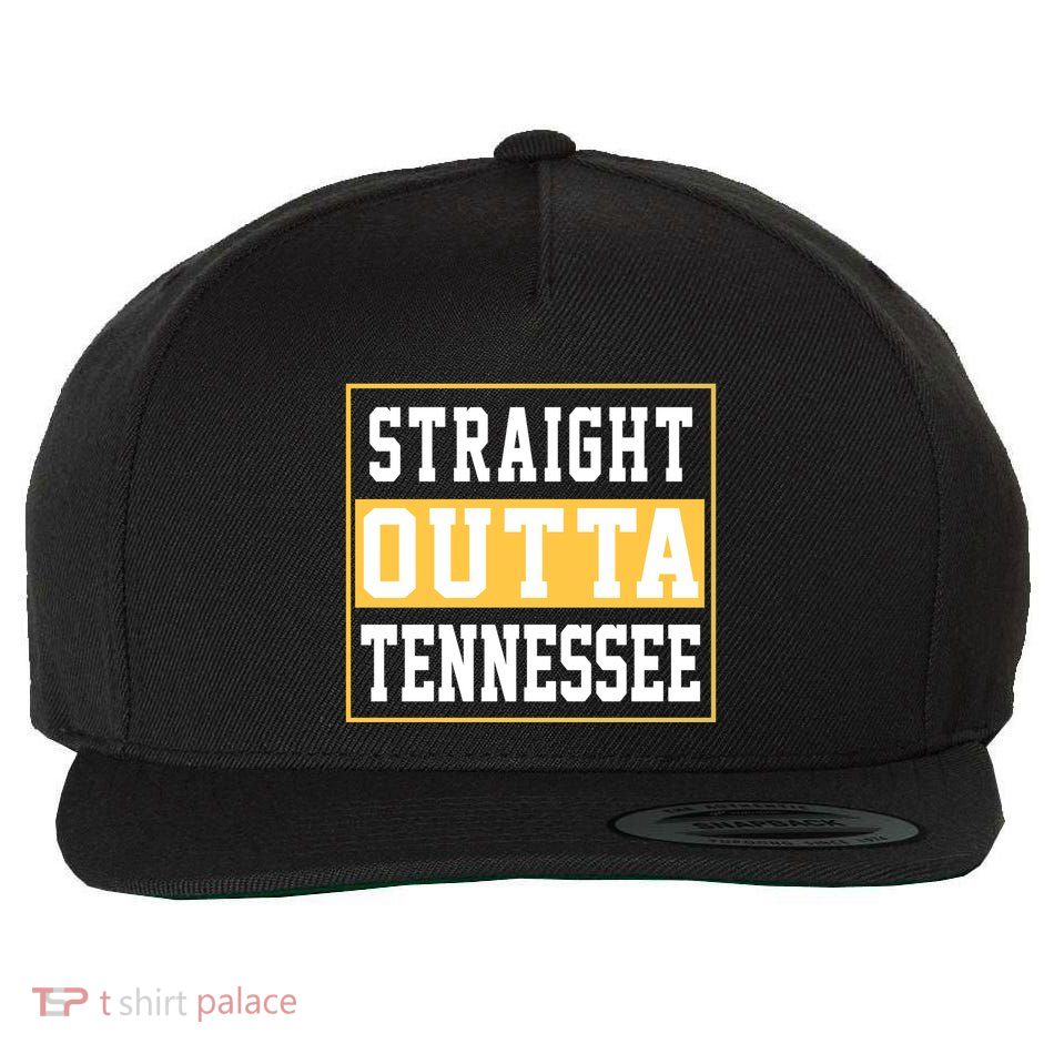 Straight Outta Tennessee Wool Snapback Cap