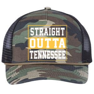 Straight Outta Tennessee Retro Rope Trucker Hat Cap