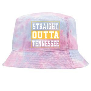 Straight Outta Tennessee Tie-Dyed Bucket Hat