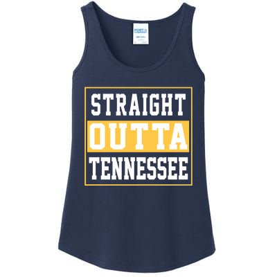 Straight Outta Tennessee Ladies Essential Tank