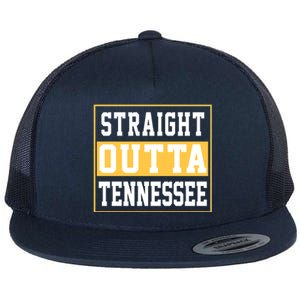 Straight Outta Tennessee Flat Bill Trucker Hat