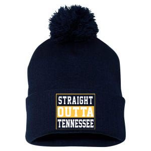 Straight Outta Tennessee Pom Pom 12in Knit Beanie