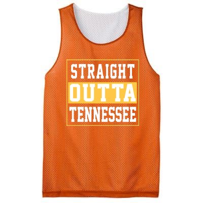 Straight Outta Tennessee Mesh Reversible Basketball Jersey Tank