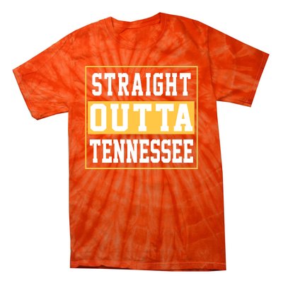 Straight Outta Tennessee Tie-Dye T-Shirt