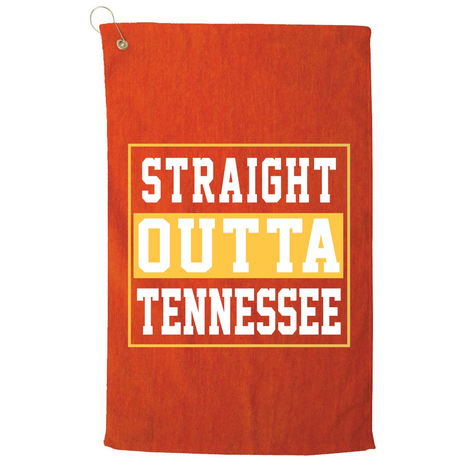Straight Outta Tennessee Golf Towel