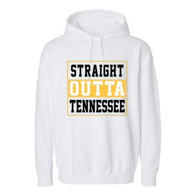 Straight Outta Tennessee Garment-Dyed Fleece Hoodie