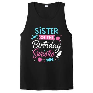 Sister Of The Birthday Sweetie Candy Bday Party Sis PosiCharge Competitor Tank