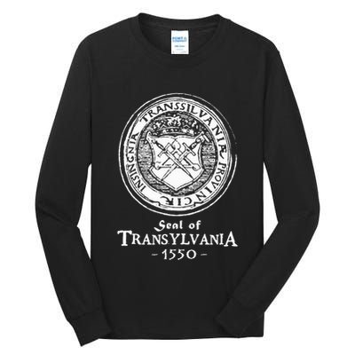 Seal Of Transylvania Vlad Impaler Wallachia Tall Long Sleeve T-Shirt