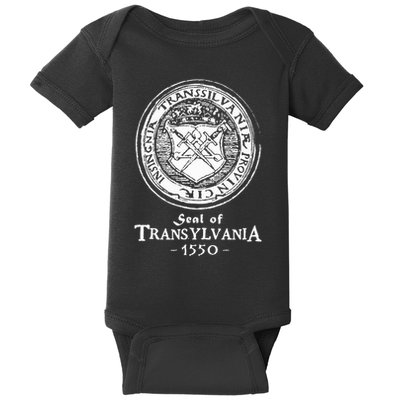 Seal Of Transylvania Vlad Impaler Wallachia Baby Bodysuit