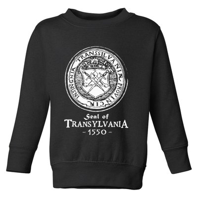 Seal Of Transylvania Vlad Impaler Wallachia Toddler Sweatshirt