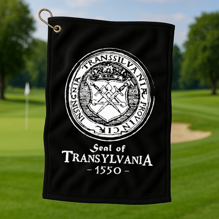 Seal Of Transylvania Vlad Impaler Wallachia Golf Towel