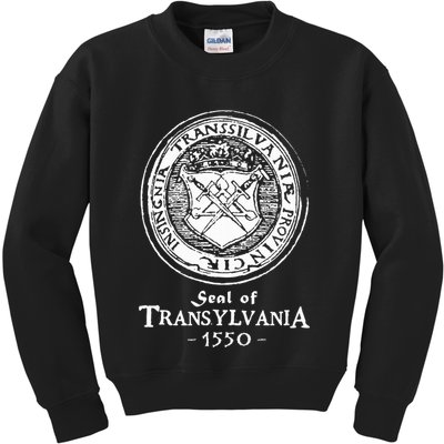 Seal Of Transylvania Vlad Impaler Wallachia Kids Sweatshirt