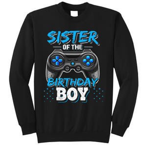 Sister of the Birthday Matching Video Game Birthday Gift Sweatshirt