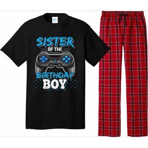 Sister of the Birthday Matching Video Game Birthday Gift Pajama Set