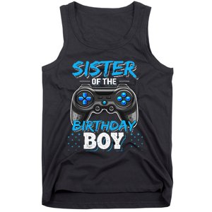 Sister of the Birthday Matching Video Game Birthday Gift Tank Top