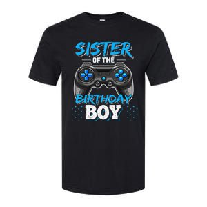 Sister of the Birthday Matching Video Game Birthday Gift Softstyle CVC T-Shirt