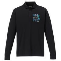 Sister Of The Birthday Mermaid Family Matching Party Squad Performance Long Sleeve Polo