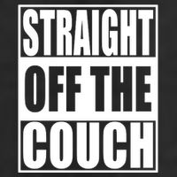 Straight Off The Couch Funny Football Offensive 7 Panel Mesh Trucker Snapback Hat