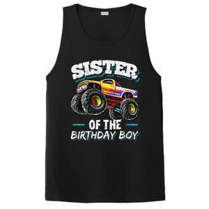 Sister of the Birthday Monster Truck Birthday Party PosiCharge Competitor Tank