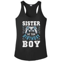 Sister Of The Birthday Boy Matching Video Gamer Birthday Ladies PosiCharge Competitor Racerback Tank