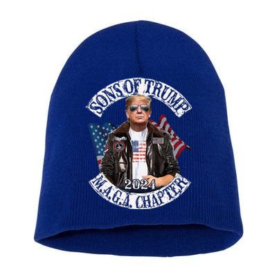 Sons Of Trump Maga Chapter 2024 Short Acrylic Beanie