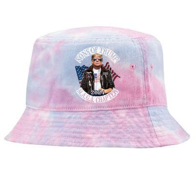 Sons Of Trump Maga Chapter 2024 Tie-Dyed Bucket Hat