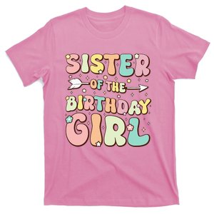 Sister Of The Birthday Girl Family Matching Birthday T-Shirt