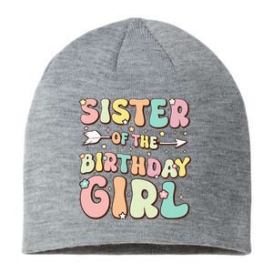 Sister Of The Birthday Girl Family Matching Birthday Sustainable Beanie