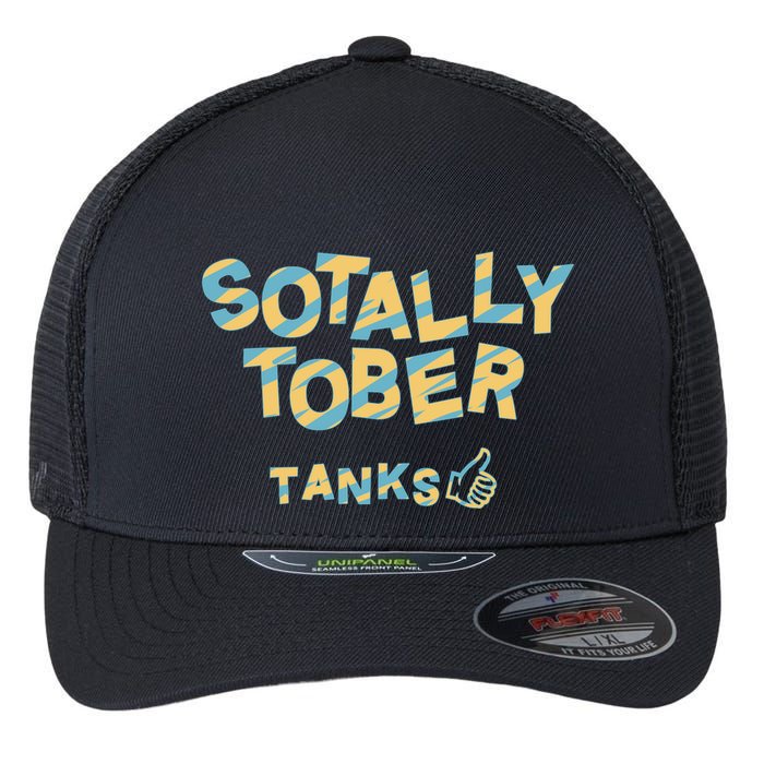 Sotally Tober Tanks Flexfit Unipanel Trucker Cap