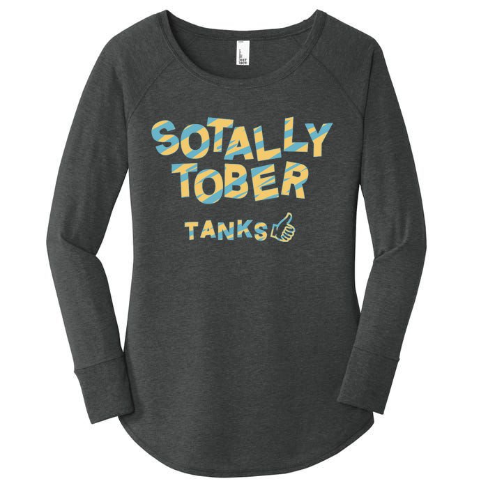 Sotally Tober Tanks Women's Perfect Tri Tunic Long Sleeve Shirt