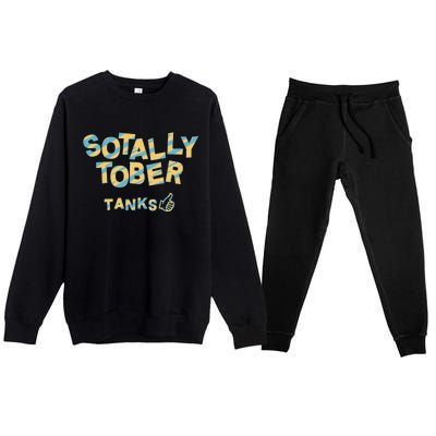 Sotally Tober Tanks Premium Crewneck Sweatsuit Set