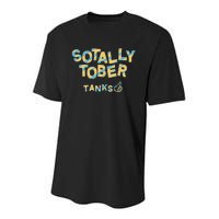 Sotally Tober Tanks Youth Performance Sprint T-Shirt