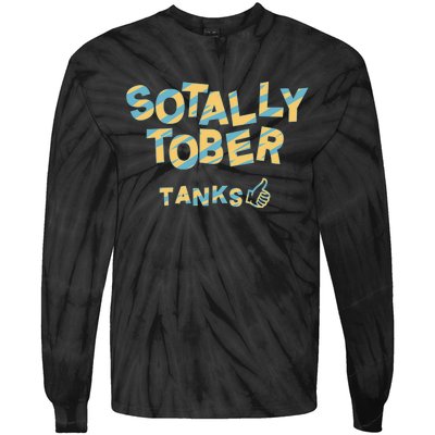 Sotally Tober Tanks Tie-Dye Long Sleeve Shirt