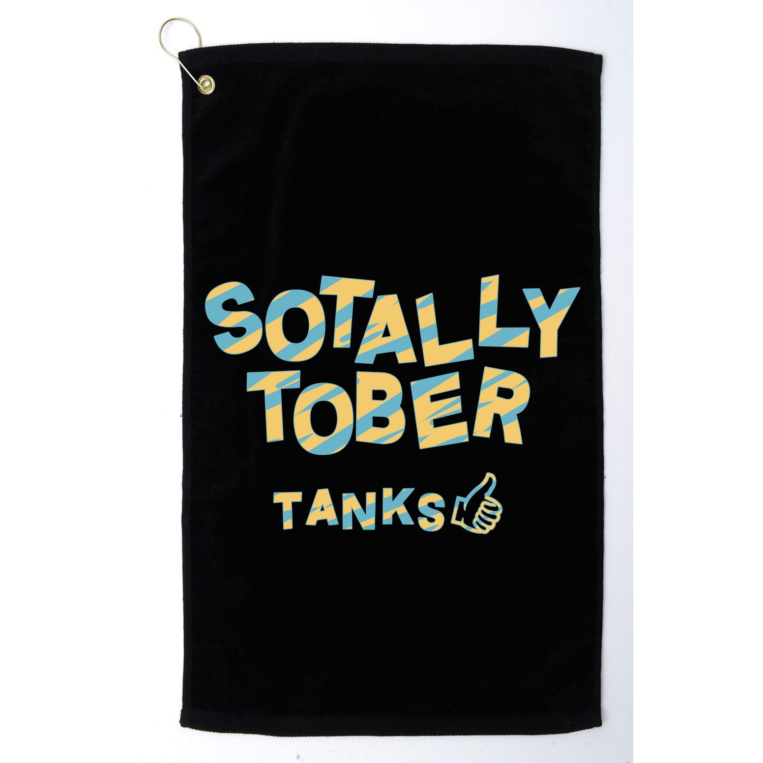 Sotally Tober Tanks Golf Towel