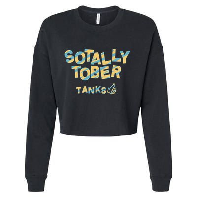 Sotally Tober Tanks Cropped Pullover Crew