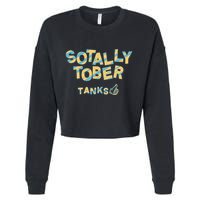 Sotally Tober Tanks Cropped Pullover Crew