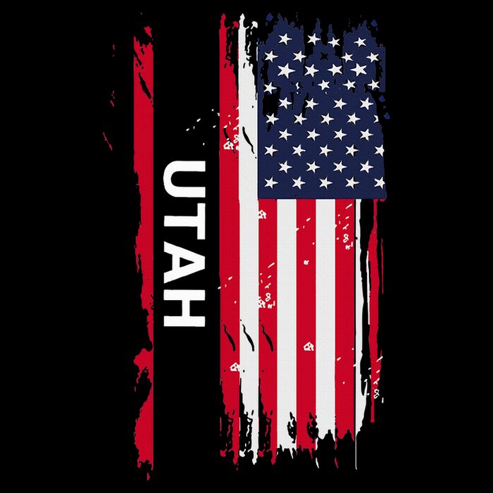 State Of Utah Flexfit Unipanel Trucker Cap
