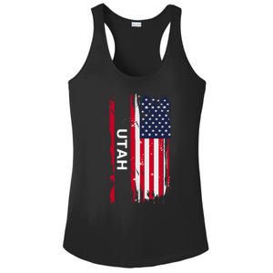 State Of Utah Ladies PosiCharge Competitor Racerback Tank