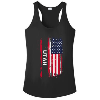 State Of Utah Ladies PosiCharge Competitor Racerback Tank