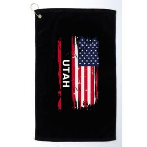 State Of Utah Platinum Collection Golf Towel