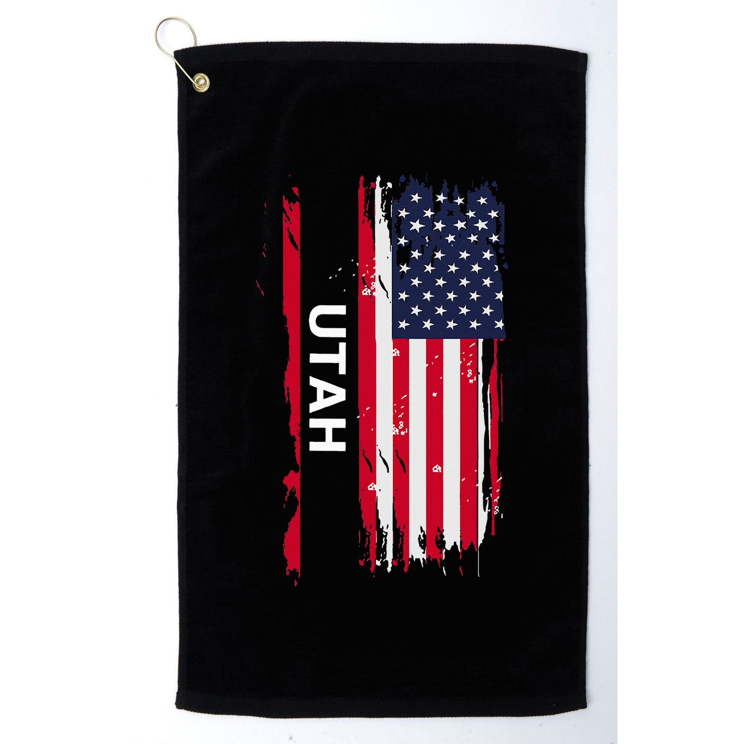 State Of Utah Golf Towel