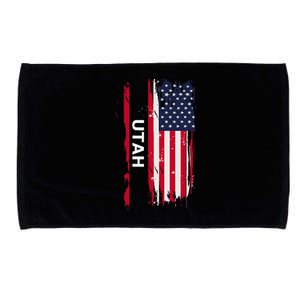 State Of Utah Microfiber Hand Towel