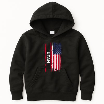 State Of Utah Kids Hoodie