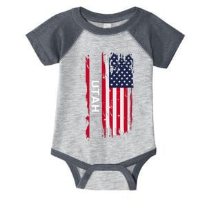 State Of Utah Infant Baby Jersey Bodysuit