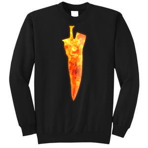 Soul Caliber Soul Edge Sword Flame Blade Sweatshirt