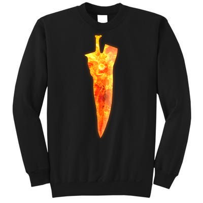 Soul Caliber Soul Edge Sword Flame Blade Sweatshirt