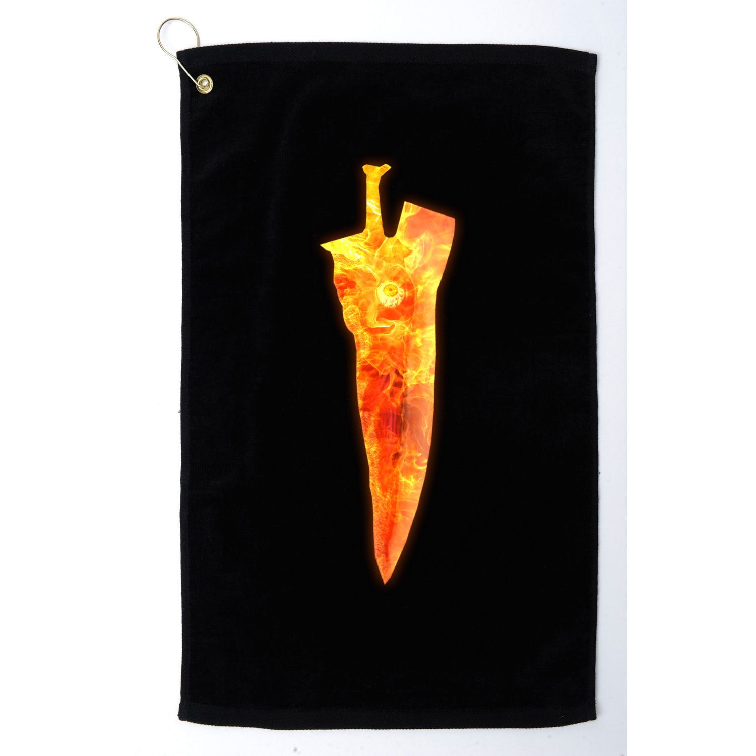 Soul Caliber Soul Edge Sword Flame Blade Golf Towel